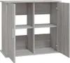 vidaXL Akvarijní stojan Grey Sonoma 81x36x73 cm Dřevěný Náhled obrázku produktu 6