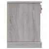 The Living Store Nachttisch Grau Sonoma 43x36x50 cm Produktbild-Vorschau 8