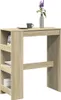 vidaXL Barový stůl s policí Sonoma dub 90x40x103,5 cm Náhled obrázku produktu 2