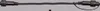A black cable with connectors on both ends, lying on a light gray background. Produktbild-Vorschau