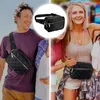 Sac de hanche étanche noir pour femme avec bandoulière Voir les images du produit 9