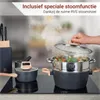 Kookgerei – 12-delige pannen set – Aluminiumpannen met Productafbeelding-voorbeeld 5