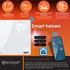 KESSER® Glaskonvektor Glasheizung Elektroheizkörper APP Produktbild-Vorschau 4