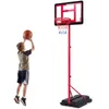 COSTWAY Basketballkorb Outdoor Kinder, Basketballständer Produktbild-Vorschau 1