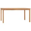 The Living Store 7-tlg. Garten-Essgruppe Massivholz Teak Produktbild-Vorschau 8