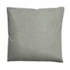 biberna Melange-Flanell Bettwäsche Paspel Uni 80x80 cm Produktbild-Vorschau 3