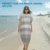 JEMIDI Badeponcho Damen Herren - Schnelltrocknender Surf Produktbild-Vorschau 2