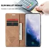 OnePlus 7 Pro Pouzdro, RetroPolyuretanKožené Pouzdro, Kapsy Náhled obrázku produktu 5