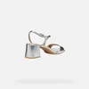 Geox Silberne Damensandalen New Eraklia 50 T01 41 Produktbild-Vorschau 5