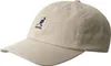 Kangol Baumwolle Baseball-Cap mit verstellbarem Lederverschluss in grün