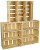 flaches Obstkistenregal "Wilma" Natur Gewürzregal Produktbild-Vorschau 6