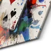 DEQOART Glasbild Echtglas 40x35 cm 'Herzkönig der Farben' Produktbild-Vorschau 5
