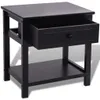 VidaXL 242873, Czarny, MDF, Paulownia, Sklejka, 325 x 240 x Podgląd zdjęcia produktu 4