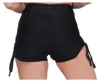 Damen Sport Shorts Hotpants kurz Radler Fitness; Schwarz Produktbild-Vorschau 8