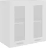 vidaXL Wisząca szklana szafka Lyon White 60x31x60 cm Podgląd zdjęcia produktu 1