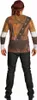RUBIE'S Piraten Shirt Uni, Größe XXL Produktbild-Vorschau 3