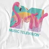 MTV - Tričko pre mužov TV6285 (S) (Biela) Náhľad obrázku produktu 3