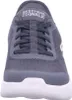 A close-up, front-facing view of a gray Skechers Go Walk Flex Hnds Up shoe. Anteprima dell’immagine prodotto