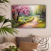 MuchoWow® - Leinwandbilder - Aquarell - Natur - Bäume - Produktbild-Vorschau 2