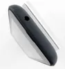 Close-up view of the top edge of a black smartphone, showing a headphone jack. Produktbild-Vorschau