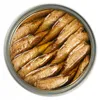 Geräucherte Sprotte in Öl transparenter Deckel Riga Gold Produktbild-Vorschau 3