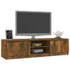 vidaXL TV-Schrank Räuchereiche 140x40x35,5 cm Holzwerkstoff Produktbild-Vorschau 7