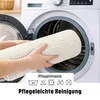 WohnDirect narożny dywanik kąpielowy PARIS Cream 100 x 100 Podgląd zdjęcia produktu 4