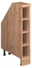 Dachschrägenschrank Vicco Rion Goldkraft Eiche 15 x 81.8 cm Produktbild-Vorschau 1