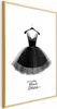 Posterpapier Poster - Little Black Dress 40x60 cm Menschen Produktbild-Vorschau 1