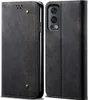 OnePlus Nord 2 5G Pouzdro, Kožené Peněženkové Pouzdro s Náhled obrázku produktu 1