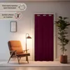 tinycurtains Türvorhang 195x150cm mit Teleskopstange Produktbild-Vorschau 9