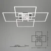 Stropné svietidlo BRILONER FRAME S LED, smart, diaľkové Náhľad obrázku produktu 10