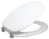 Sedile per WC, 37 x 43 cm, bianco Anteprima dell’immagine prodotto 6