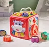 Interaktive Lernwürfel 6in1 Musik Spielzeug Sortierer Baby Produktbild-Vorschau 7