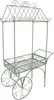 Deko-Servierwagen Vintage, Metall, Mintgrün, Maße: 108 x 56 Produktbild-Vorschau 3