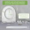 WC Sitz mit Absenkautomatik D Form Motiv Löwe Porträt [TDW3 Produktbild-Vorschau 4