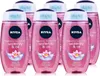Nivea Sprchový gél Waterlily and Oil Care 250 ml 6-pack Náhľad obrázku produktu 2