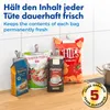 WENKO Verschlussklammern 10er Set Edelstahl Verschlussclips Produktbild-Vorschau 4