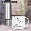Trendation - Stier Sternzeichen Emaille Tasse Geschenk Produktbild-Vorschau 4