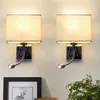ZMH 2pcs LED lampada da parete camera da letto soggiorno Anteprima dell’immagine prodotto 1