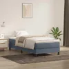 vidaXL Letto a molle senza materasso grigio scuro 90x210 cm Anteprima dell’immagine prodotto 3