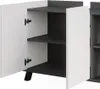 Mobiletto per lavabo Vicco Karen Antracite/bianco 80 x 65 Anteprima dell’immagine prodotto 5