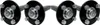 Nabe & Achsschenkel Quad ATV Anhänger 4 Bolzen 100mm PCD Produktbild-Vorschau 1