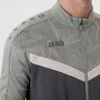 Jako Iconic Polyesterjacke Kinder - Soft Grey / Mintgrün / Produktbild-Vorschau 8