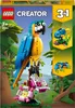 LEGO Creator 3 w 1 Egzotyczna papuga, Figurki Zwierząt z Podgląd zdjęcia produktu 25