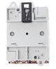 A close-up, side view of a DC main switch. Náhľad obrázku produktu