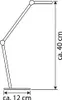 LED Schreibtischleuchte T103 nickel matt Produktbild-Vorschau 3