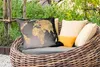 MuchoWow® Outdoor Kissen - Weltkarte - Pflanzen - Vintage - Produktbild-Vorschau 3