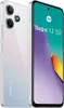 A product shot of a white Xiaomi Redmi 12 5G smartphone, shown from the back and front. Produktbild-Vorschau