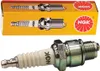 A product shot of an NGK spark plug and its packaging. Produktbild-Vorschau